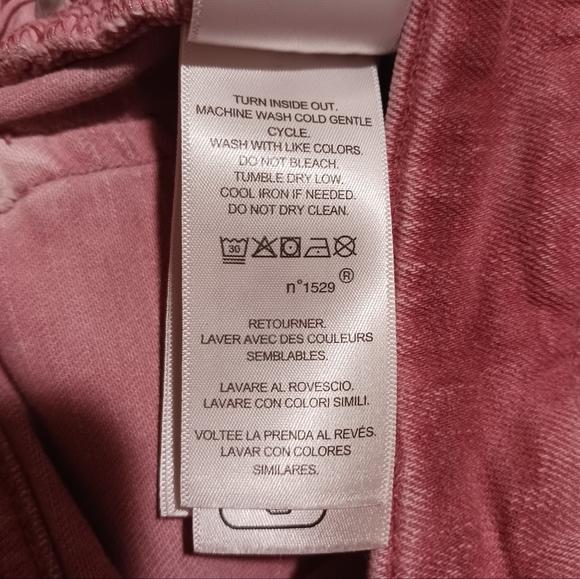 Lauren Ralph Lauren High Rise Ankle Jeans Mauve - Picture 11 of 11